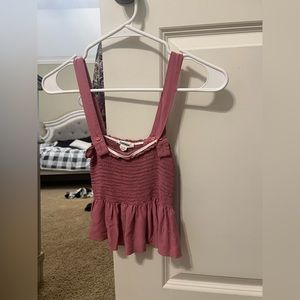 Garage Ruffle Tank Top